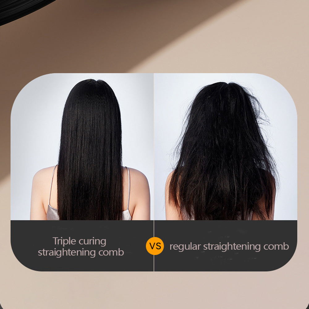 Wireless Hair Straightening Comb