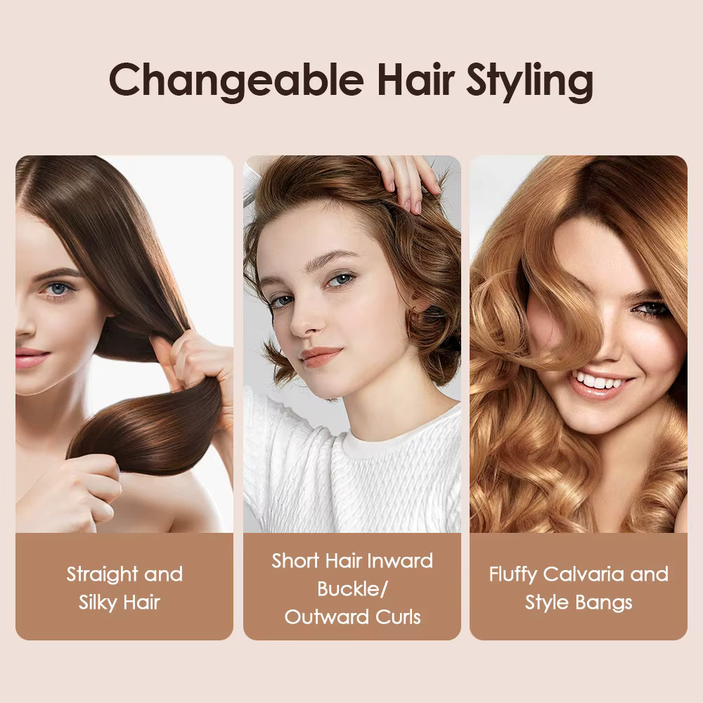 Wireless Hair Straightening Comb